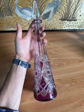 Carafe cristal taillé - cristal,