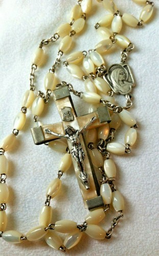 Chapelet ancien perles