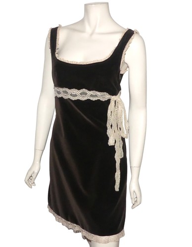 Valentino robe velours - valentino,