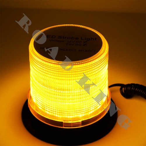 Gyrophare led orange 24v - gyrophare, 12-24v