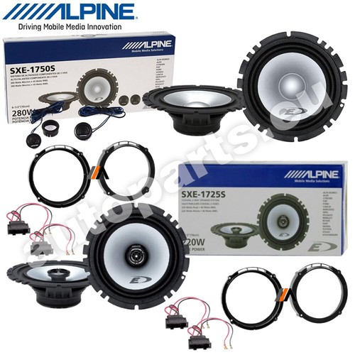 Kit enceintes alpine - enceintes,