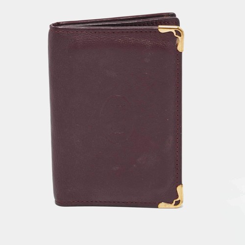 porte carte cuir cartier