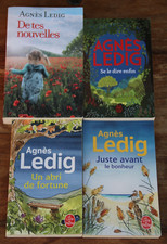 AGNES LEDIG - LOT DE 4 LIVRES - SE LE DIRE ENFIN - DE TES NOUVELLES... - 2018/24