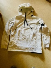 sweat à capuche homme CP Compagny blanc taille L parfait etat