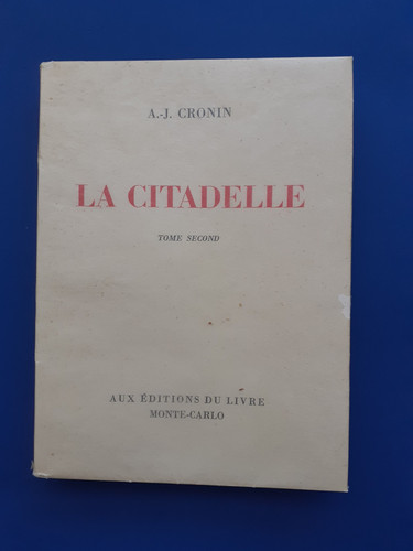 Cronin citadelle t2 - a.j.cronin, citadelle,