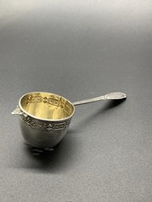 Ancienne Saupoudreuse Passe Thé Argent Massif Poinçon Minerve Vintage Old