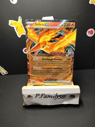 Carte pokemon sulfura - carte,