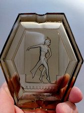 Ancien élégant cendrier en