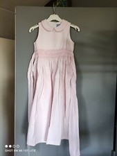 Cyrillus, robe à smocks 6 ans