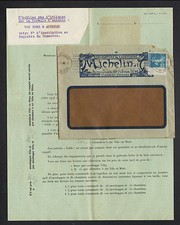 CLERMONT-FERRAND (63) USINE / CHAMBRES à AIR VELO & MOTO "MICHELIN & Cie" 1924