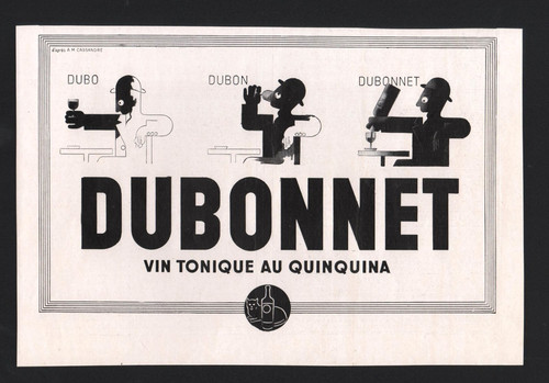 Publicité 1937 boisson - publicité,