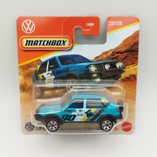 Matchbox Volkswagen Golf MK2 Country 1990 – Mainline 2025 – 22/125 – Bleu - Neuf