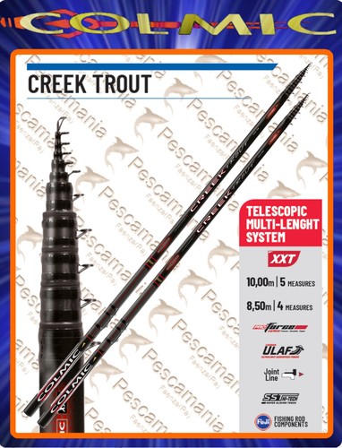Canne truite torrent - , colmic