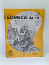Brochure prospekt PROSPECTUS TRACTEUR Someca Da 50 tractor-traktor-ursus-zetor