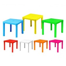 Petite Table Plastique pour Enfants De Jeu Chambre à Coucher Jardin Activité
