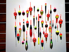 Lot 40 flotteurs de pêche assortiment