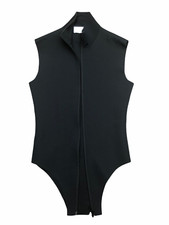 Maison Margiela Prototype Sample  Neoprene Black Vest  Size IT 40 