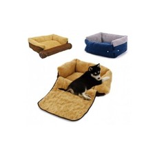 Couffin depliable double fonction panier pour chien doux 112x55x18