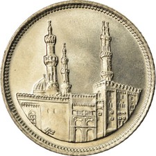 [#852125] Pièce de monnaie, Egypte, 20 Piastres, 1992, MS(64), Cuivre-nickel, KM:733