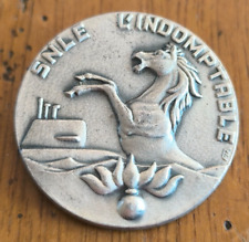 Insigne Médaille Uniface Marine Nationale Sous Marin SNLE  l'Indomptable  /W35