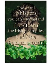 Irish Girl Feckin Storm