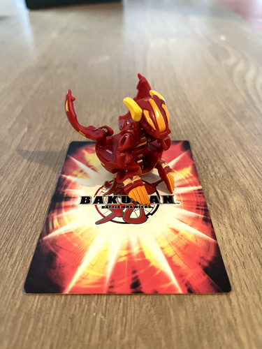 Bakugan helix dragonoid 800g - bakugan,