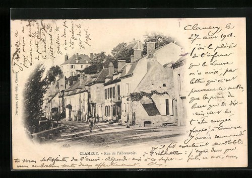 Cpa clamecy rue - cpa, de