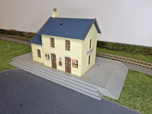 Maquette gare villeneuve - maquette, de