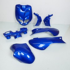 Kit carénage P2R pour Scooter Peugeot 50 TKR 2007 à 2020 7 pieces bleu metal