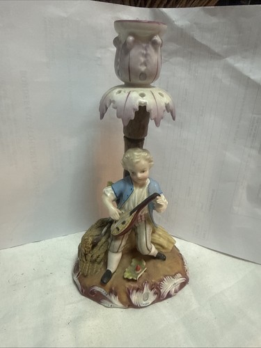 Statuette figurine peinte - statuette,