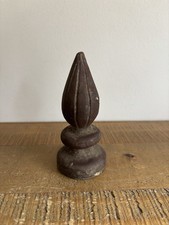 Ancien Ornement / Pointe de Grille Portail en Fonte - Vintage