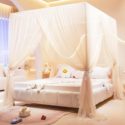 Akiky princess canopy bed - canopy,