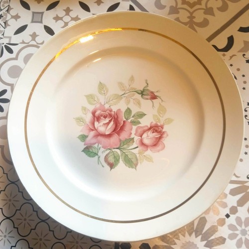Assiette plate moulin des - assiette,
