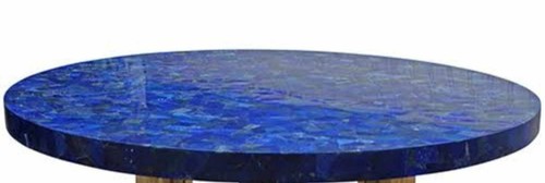 Blue lapis marble table - marble,