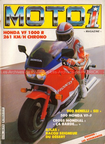 Moto honda 1000 r vf - vf,