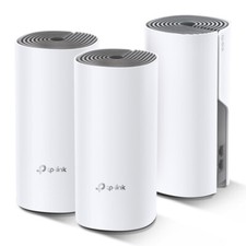 TP-Link Deco E4 Mesh Wi-Fi AC1200 Dual Band 370m² 3er, Router & Repeater WLAN