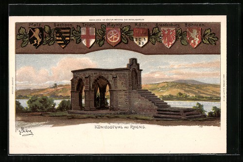 Carte postale artiste - carte, carl