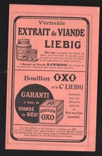 vieux papiers publicité/ carte LIEBIG / OXO / FALIERES 7 KOHLER  (P46669)