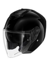 Casque Jet Moto Shark Rs Jet Noir Brillant Taille Xs S M L Xl Xxl