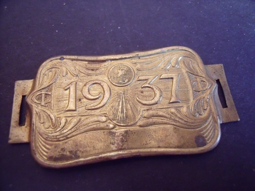 Ancienne plaque fiscale