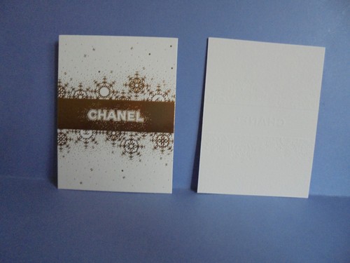 Chanel carte parfumer noel - chanel,