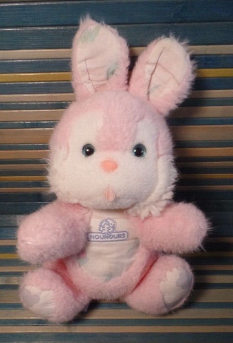 S14 doudou peluche lapin - /,