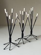 Trio Chandelier Scandinave Vintage Design Années 60 