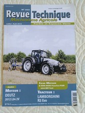REVUE TECHNIQUE TRACTEUR