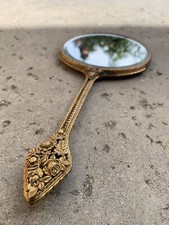 Antique 50s Make Up Mirror VTG