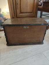 Petit Coffre Ancien Dans Son Jus