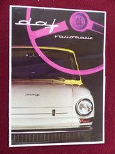 catalogue prospectus  :  DAF 44 variomatic