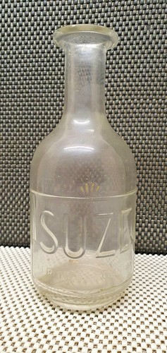 Ancienne carafe suze verre - ancienne,