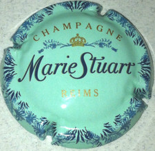 Capsule de champagne MARIE-STUART (12a. fond vert lettre fine)