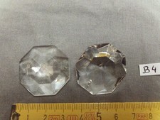 Pampille de lustre en verre